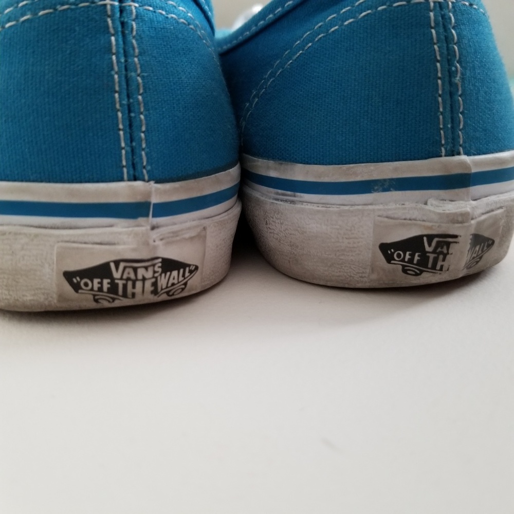 SOLD Blue Vans Shoes - Picture 4 of 7